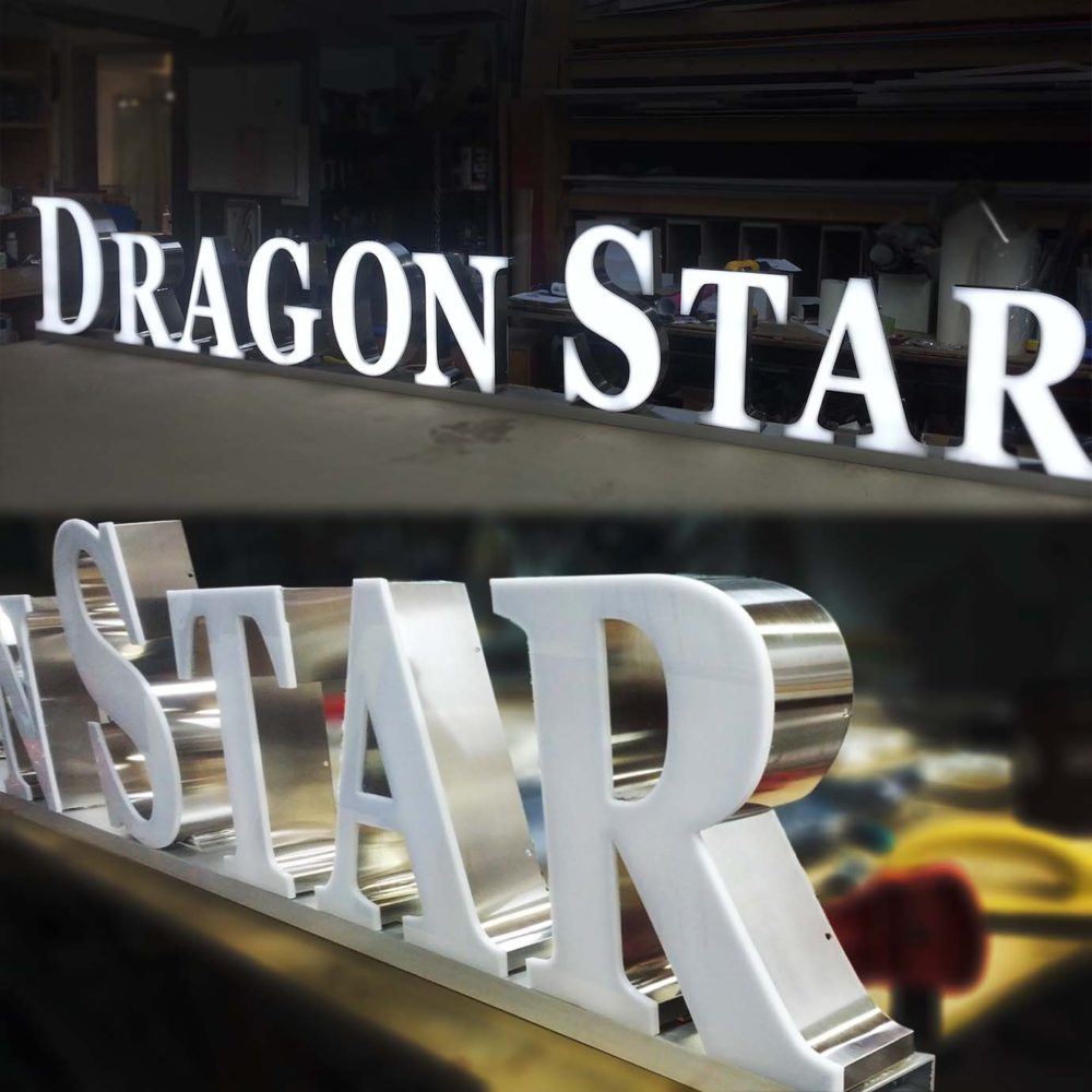 Custom Frontlit Channel Letters - Custom LED Signs for Businesses