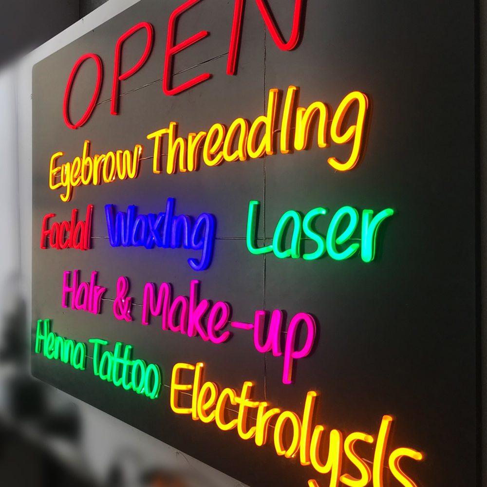 Custom LED Neon Sign – Single Neon Sign for Business & Events