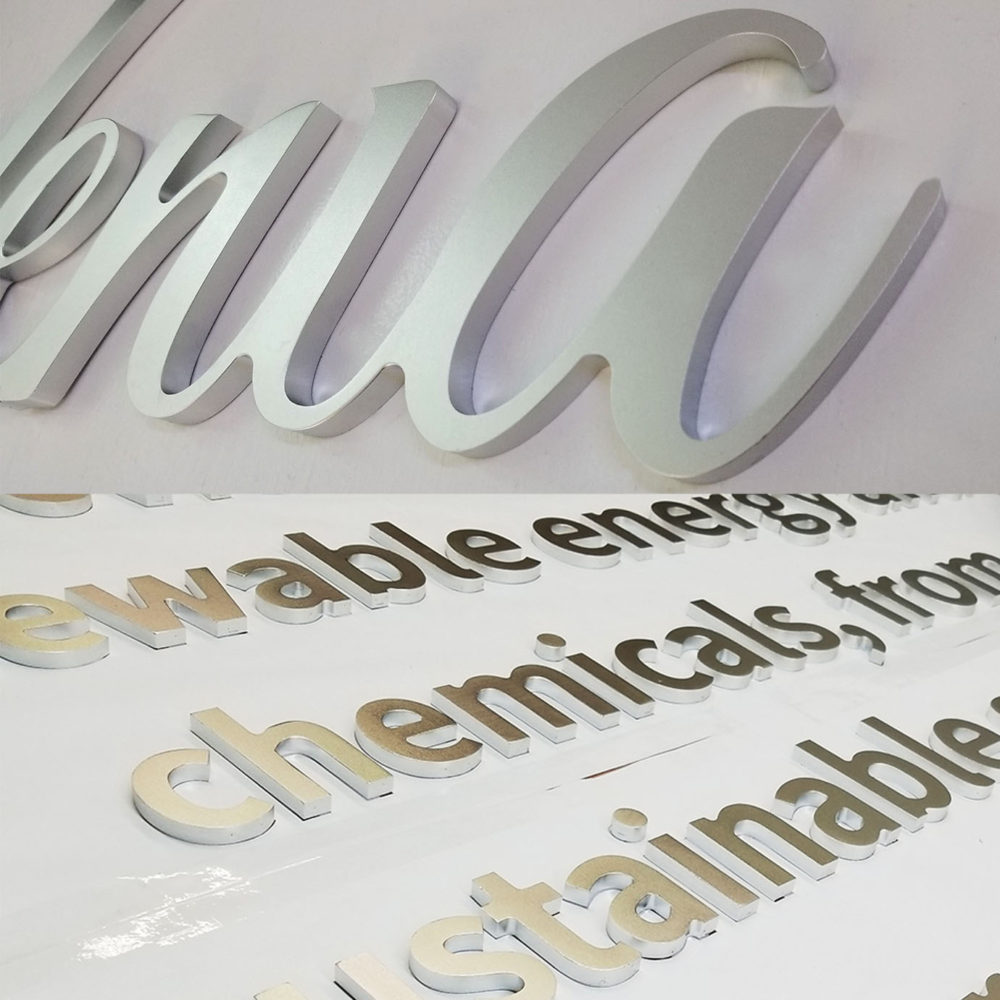 Custom 3D Letters for Business Signage | Non-Lit 3D Letter Signs