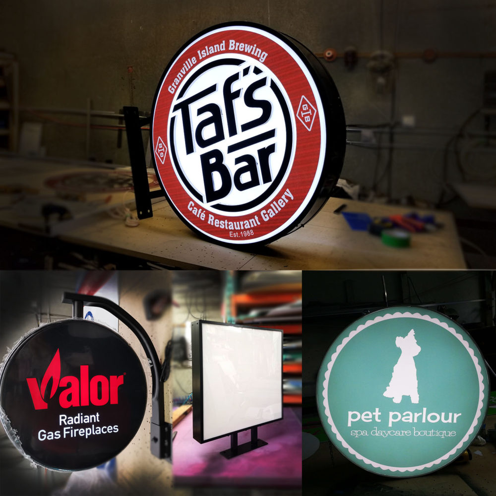 Custom Projecting Blade Sign – Personalized 3D Signage with Custom Shapes for Businesses